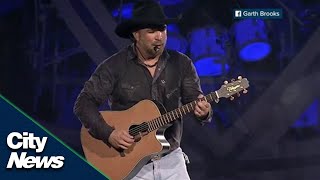 Extended interview Garth Brooks shares which tour songs hit him in the feels and more ahead of his [upl. by Jourdain48]