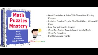 Math Puzzles Mastery Review [upl. by Aerised]