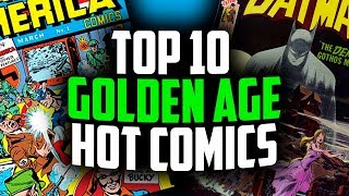 Top 10 ALL TIME Most Expensive GOLD Comic Books  Overstreet 48th Edition 2018 [upl. by Esetal441]