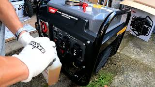 Unboxing Ozito 2000W Petrol Inverter Generator [upl. by Jona]