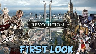 Lineage 2 Revolution  First Look [upl. by Nirac368]