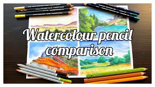 The great watercolour pencil comparison video [upl. by Romona690]