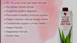 forever aloe berry nectar benefits  health benefits [upl. by Ahsurej873]