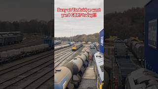 Busy at Tonbridge west yard GBRF Today [upl. by Wattenberg740]