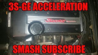 Toyota RS200 Altezza 3s ge Beams acceleration [upl. by Millda]