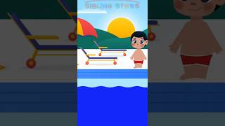 Water Games Song  Fun amp Splashy SingAlong for Kids shorts [upl. by Comethuauc]