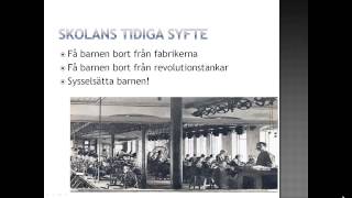 Svenska skolans historia [upl. by Anilorak]