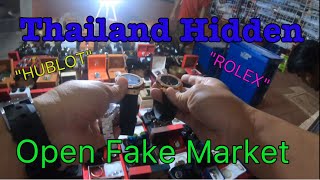 Thailand Hidden Fake Open Market [upl. by Akeemaj697]