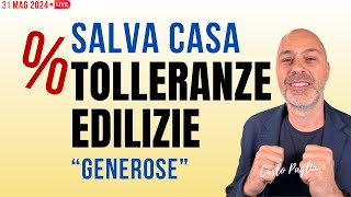 TOLLERANZE COSTRUTTIVE in DL Salva Casa come applicarle [upl. by Amati]