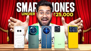 Top 5 Best Mobile Phones Under ₹25000⚡ Flipkart amp Amazon 2024  Best Phone Under 25000 😱 [upl. by Harrad370]