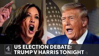 What to expect from Trump v Harris debate [upl. by Idnarb772]