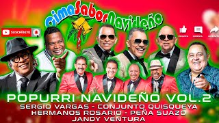 POPURRI NAVIDEÑO VOL2  LOS MEJORES MERENGUES NAVIDEÑOS [upl. by Karoly]