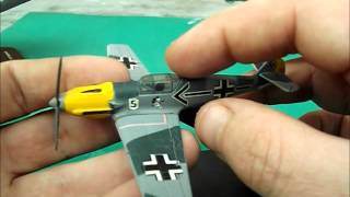 air combat collection bf109 messerschmitt ww2 plane [upl. by Ellinad329]