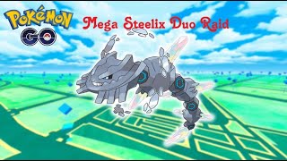 Mega Steelix Duo Raid  Pokemon Go [upl. by Acissj]