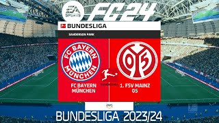 FC 24 Bayern Munich vs Mainz  Bundesliga 2024  PS5 Full Match [upl. by Berardo]