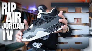 LA FIN DES JORDAN 4 ⁉️ AIR JORDAN IV « FEAR » 😱 FLOP❓ [upl. by Yelrebma]