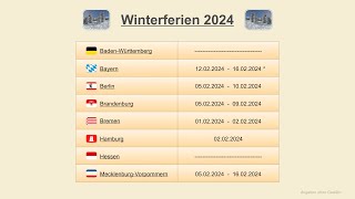 Winterferien 2024 [upl. by Assiluy889]