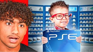 Kid Gets The WORLDS FIRST PS6 [upl. by Jala]