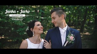 Janka a Jarko  Svadobný videoklip [upl. by Essined485]