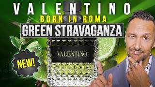 NEW Valentino Uomo Born in Roma Green Stravaganza Review New 2024 Mens Fragrance From Valentino [upl. by Berti]