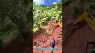 Forest Fire  Prevention Line Digging Process [upl. by Klug]