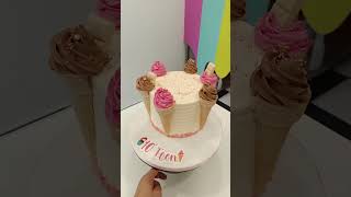 Ice cream birthday cake [upl. by Nigel]