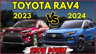 2023 Toyota RAV4 Vs 2024 Toyota RAV4 These 6 DIFFERENCES Will SHOCK You [upl. by Aihpos466]