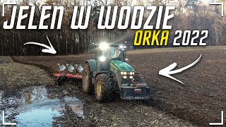 ✩ 🇵🇱 JELEŃ W WODZIE 🇵🇱 ✩ Orka Zimowa 2022 na Żuławach ✩ John Deere amp Kuhn ✩ sierotarolnik1794 [upl. by Portland290]