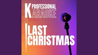 Last Christmas Karaoke Version [upl. by Phaedra594]