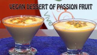 How to Make Vegan Dessert of Passion Fruit HogarTv By Juan Gonzalo Angel [upl. by Arocet]