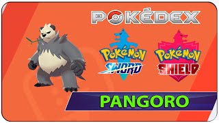 How to Catch Pangoro  112 Pokemon Sword amp Shield  Galar Pokedex [upl. by Thaxter]