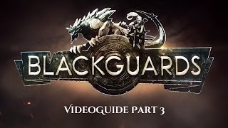 Blackguards  Video Guide 3 Combat system and equipment  English [upl. by Uttica]