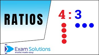 Ratios  GCSE Maths Level 46  ExamSolutions [upl. by Ecahc]