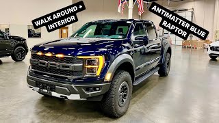 2023 Ford Raptor 450HP Antimatter Blue ✅ Showcasing Exterior Interior and Motor [upl. by Ibrik]