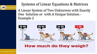 Linear System A Linear System of Three Unknowns with Exactly One Solution  Example 1 [upl. by Nylitak]