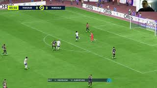 Toulouse  My reactions and comments gameplay EA Sports FC 24 [upl. by Aig]