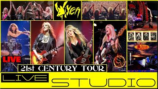 VIXEN  21st CENTURY TOUR  Live studio  HD1080P [upl. by Hpesojnhoj]