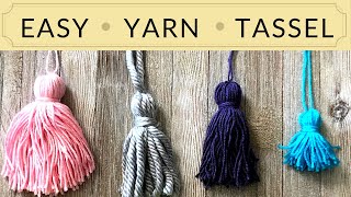 How To Make A Yarn Tassel [upl. by Hilly957]