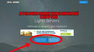 COMMENT AVOIR UN SERVEUR PRIVÉ SUR CLASH OF CLAN sa marche en plus [upl. by Ydderf980]