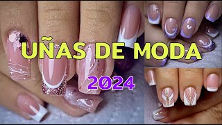 UÑAS DISEÑOS 2024  TENDENCIAS  IDEAS  UÑAS ELEGANTES [upl. by Alber97]