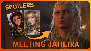 Meeting Jaheira  BG3  Panel from Hell Spoiler [upl. by Ysor557]