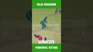 Rilee Rossouw Stunning Batting Shorts HBLPSL8 SabSitarayHumaray SportsCentral ML2L [upl. by Aciruam571]