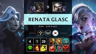 Renata Glasc Support vs Camille Rampage  KR Challenger Patch 1420 [upl. by Zirkle]