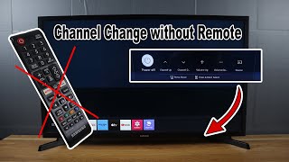 How to Change TV Channels Without TV Remote on SAMSUNG Smart TV [upl. by Efi793]