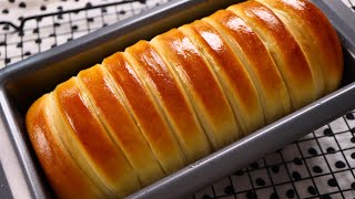 Soft and Fluffy Condensed Milk Bread with Raisins Recipe ｜Tangzhong Method ｜ Homemade Bread Recipe [upl. by Birdella822]