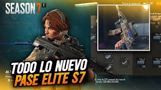 TODO lo NUEVO del PASE ELITE SEASON 7  ARENA BREAKOUT [upl. by Wynny258]