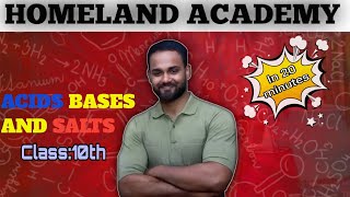 Acids Bases and Salts Explained The Chemistry You Need to Know  Manish Mishra [upl. by Natsirc]