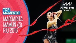 Margarita Mamuns Rio 2016 individual allaround Final routines  Top Moments [upl. by Grizel498]