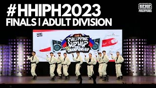 The Peepz  Quezon City Luzon  Silver Medalist Adult Division at HHIPH2023 Finals [upl. by Cly]