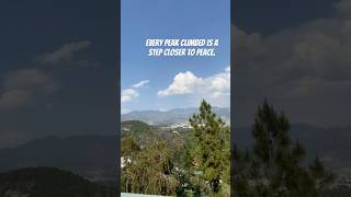 Every peak climbed is a step closer to peace nature fromnature natureday naturedays explore [upl. by Christos]